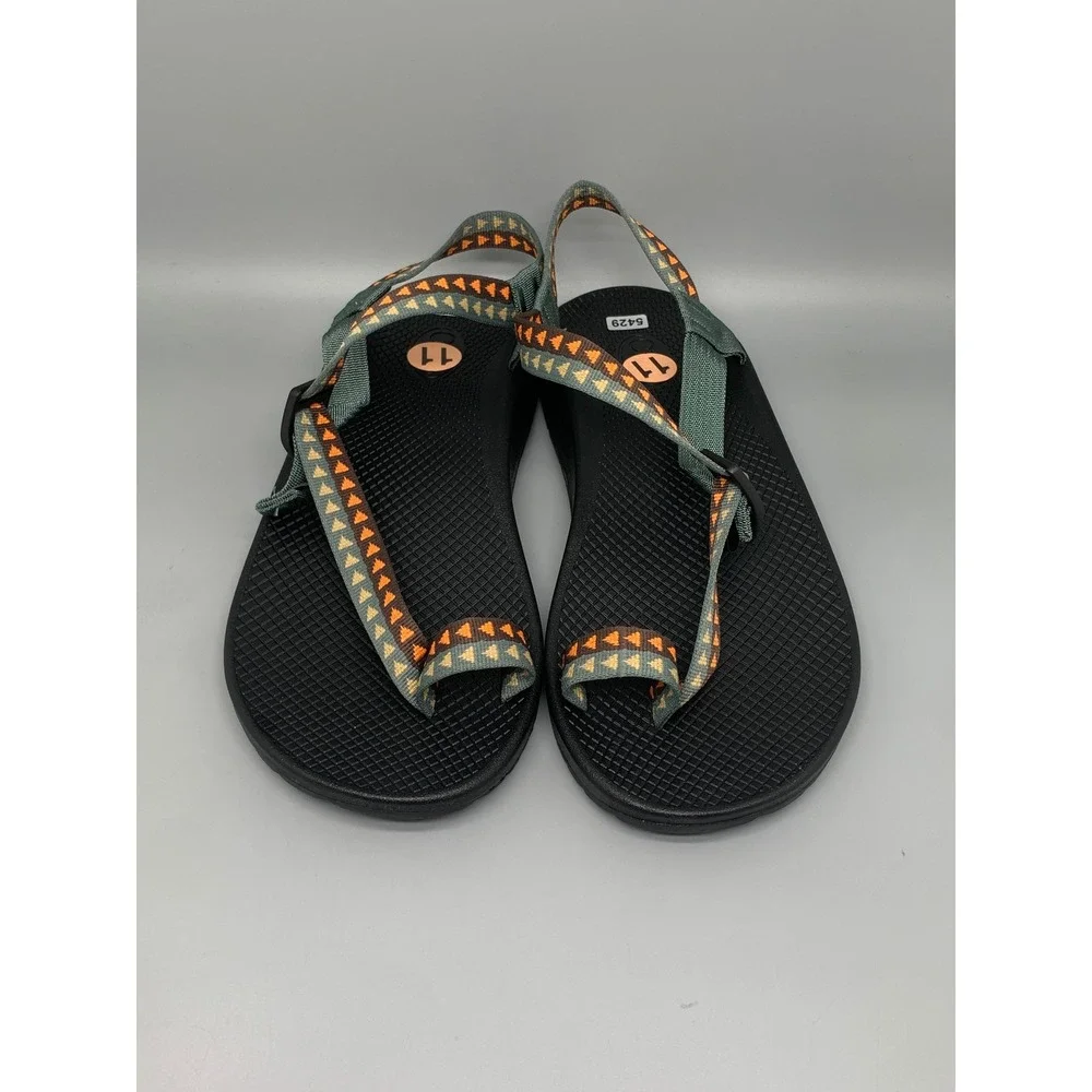 Chaco Bodhi SportForest Green Orange Sandals JCH108783Z Men's Sz 11 NWT